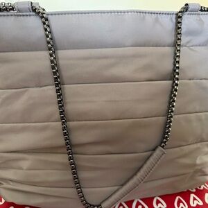 Eric Javits Gray Quilted Women's Bag